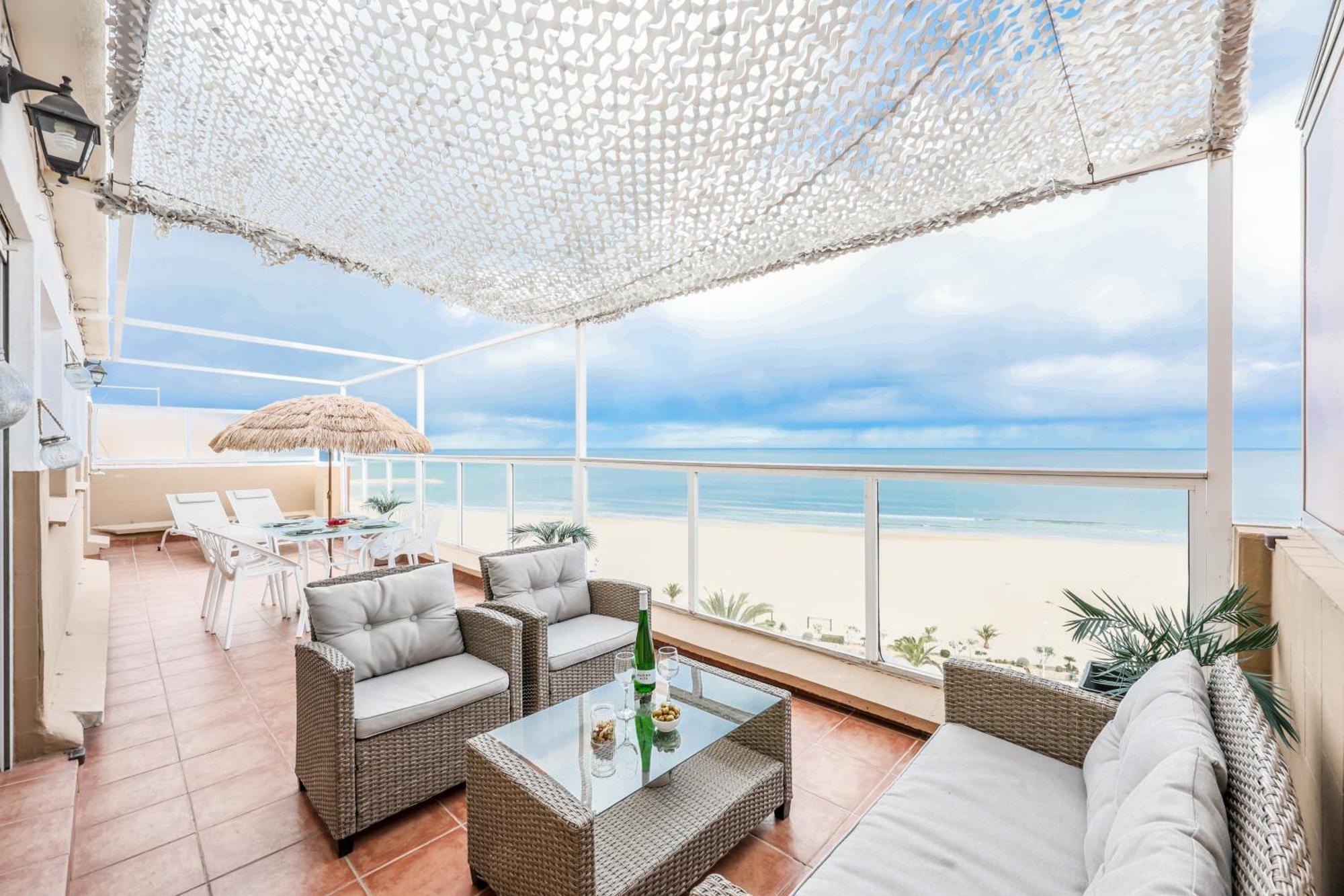 Lux Penthouse Mediterranean Views Beach Front Puerto de Sagunto Exterior photo